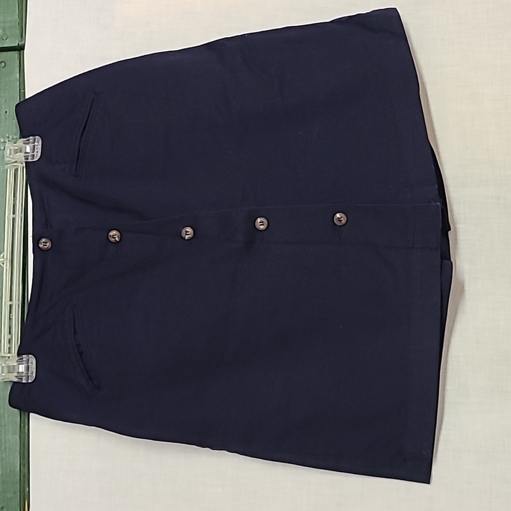 1980s Skort Lizsport Vintage Sz 12 Liz Claiborne Navy Blue